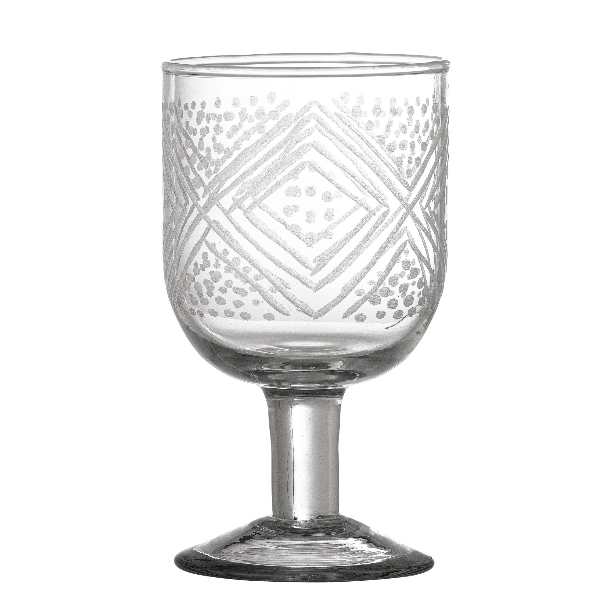 Kiyomi - Set of 6 Wine Glasses - Clear - Recycled Glass