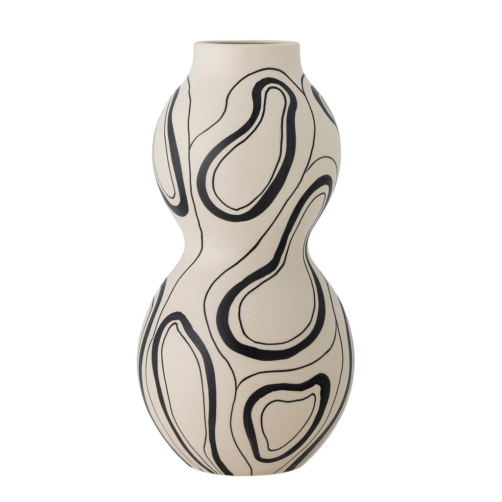 Nicola - Vase - Black - Stoneware