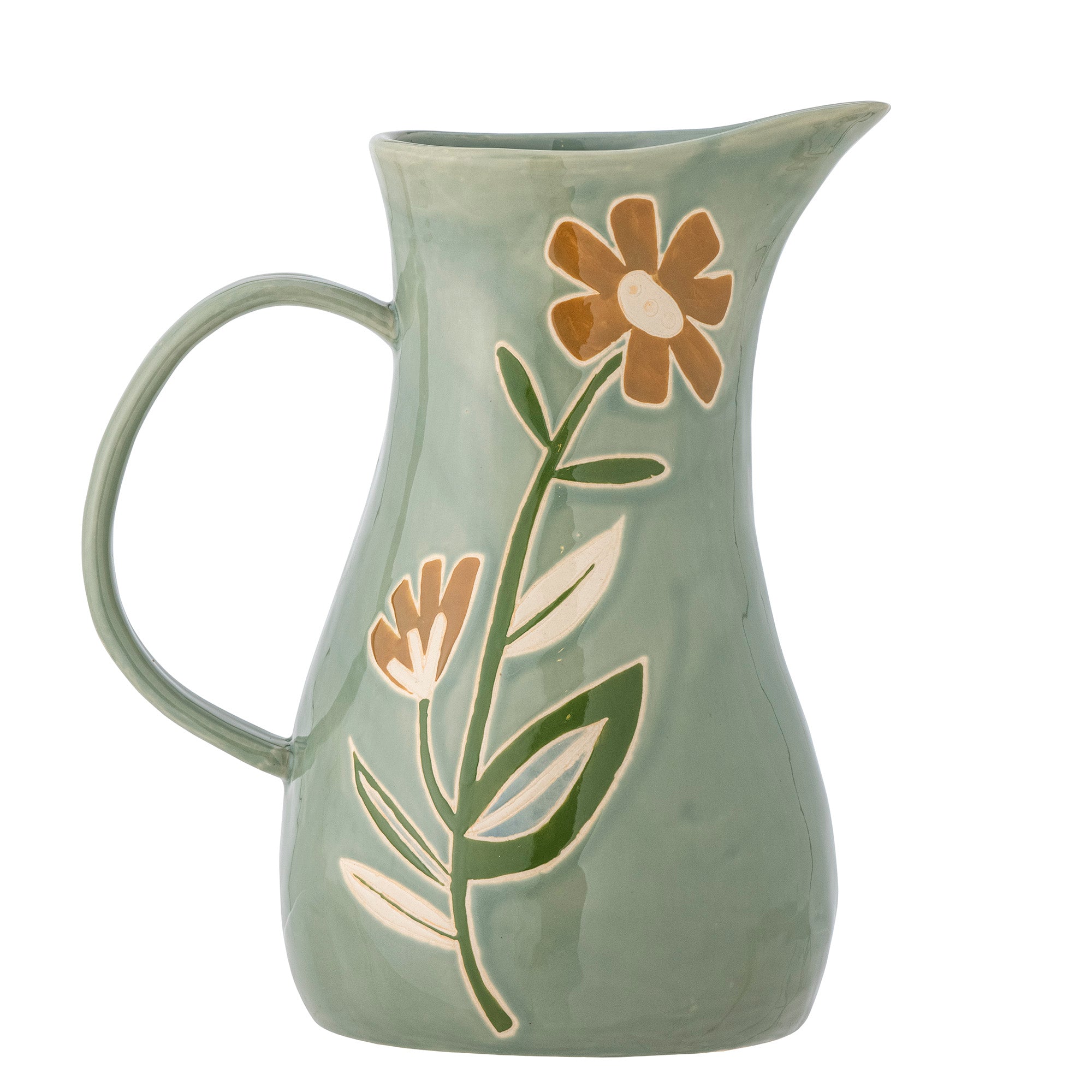 Tangier - Jug - Green - Stoneware