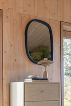 Looks M - Espejo - Madera de mango - Azul Marino