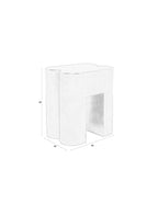 Shape - Bar & Counter Stool - Iron - Beige