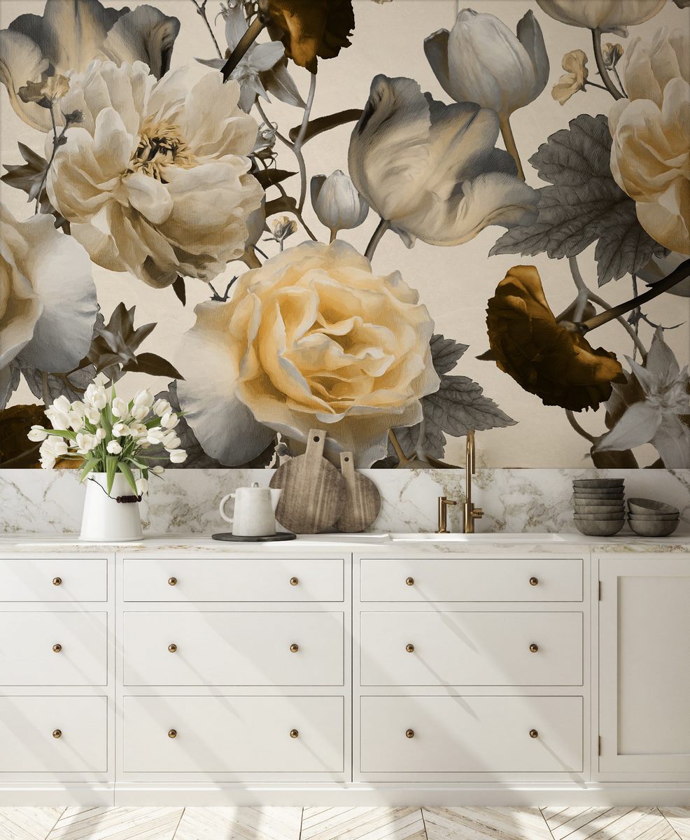 Mural Vanity - Marfil
