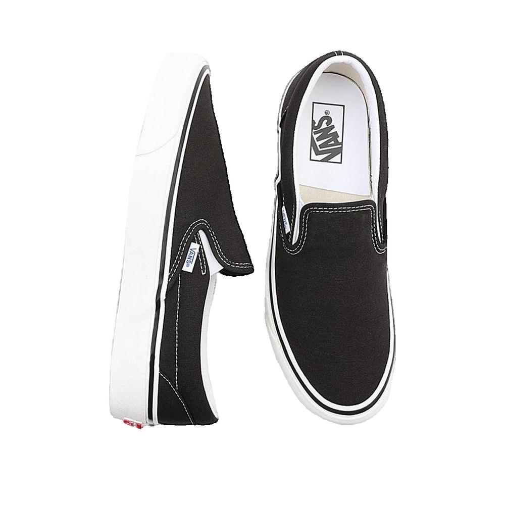 Classic Slip-On Platform Trainers - Black