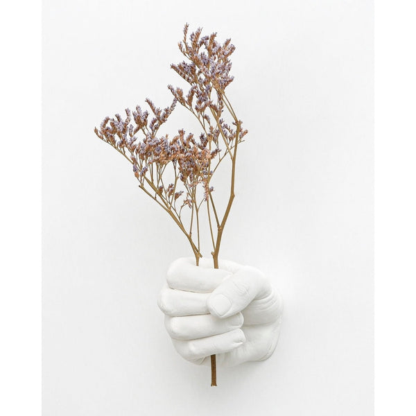 Vase En Forme De Poing - Blanc