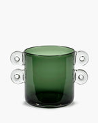 Wind & Fire - Vase - Glass - Dark Green