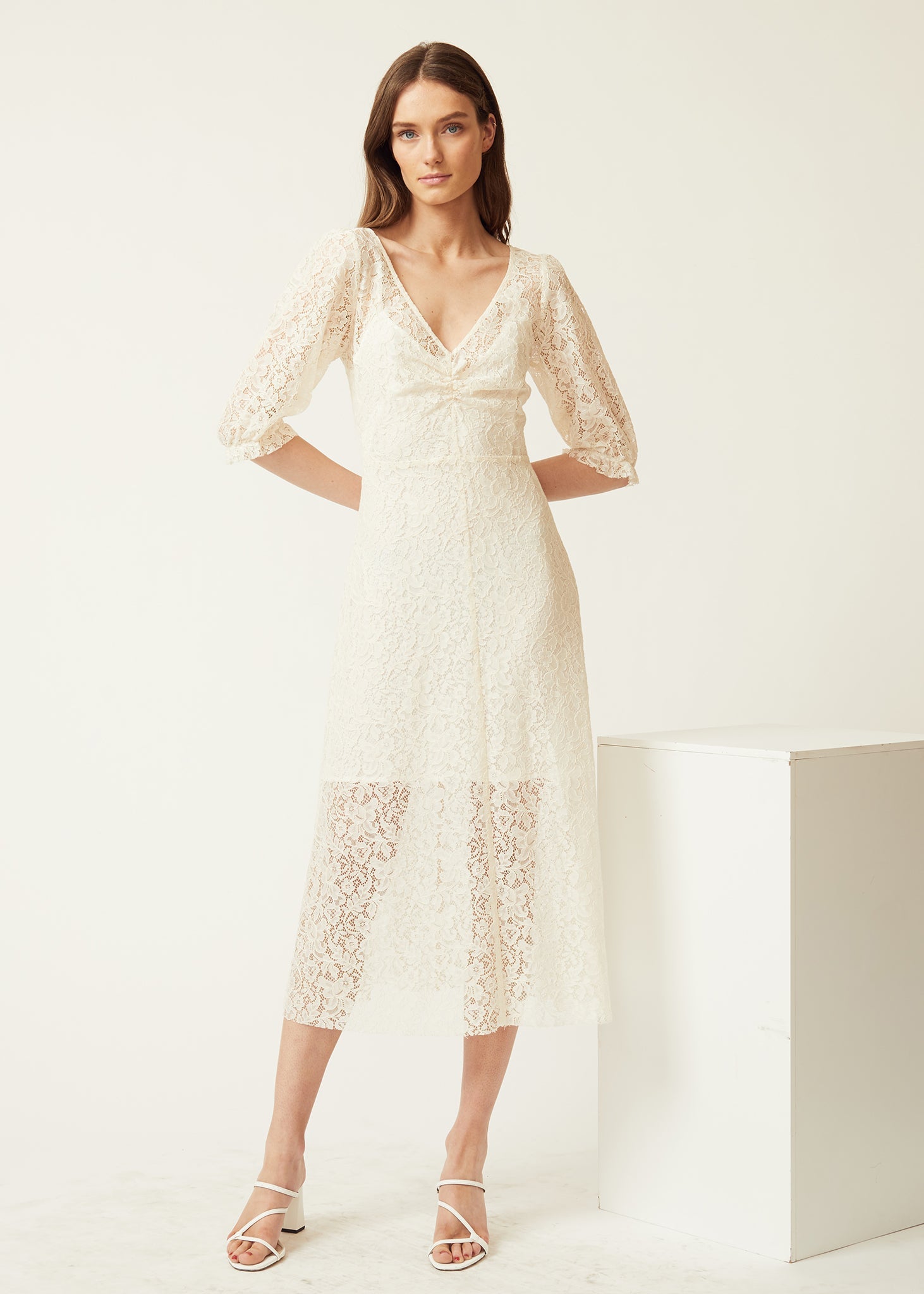 Vestido Vera Crudo