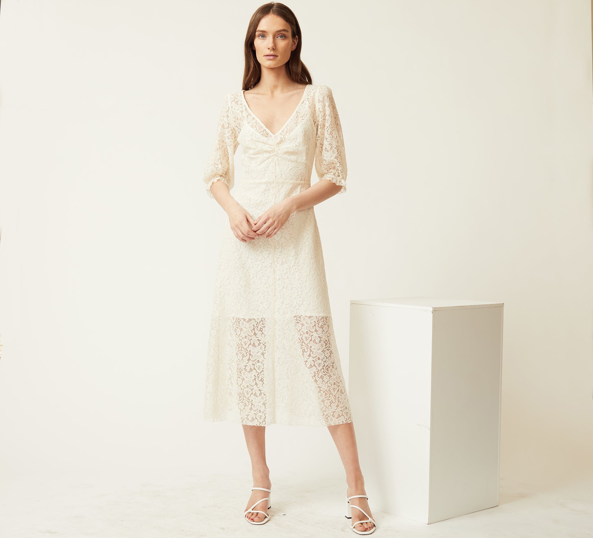Vestido Vera Crudo