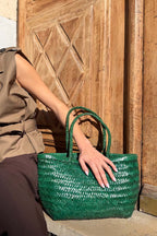 Cabas Delhi Medium - Vert
