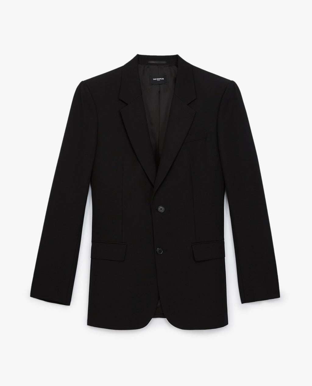The Kooples - Black Wool Blazer Jacket - Men
