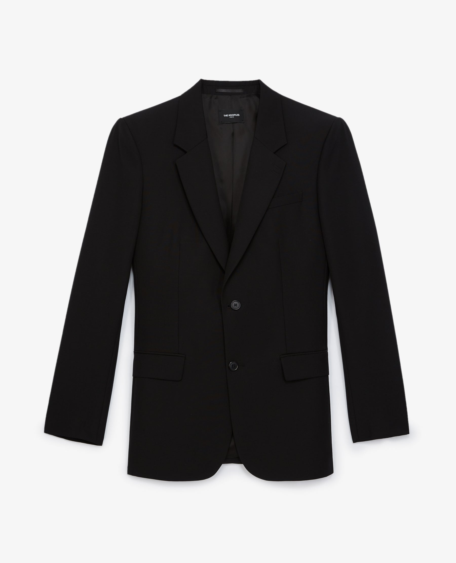 The Kooples - Black Wool Blazer Jacket - Men