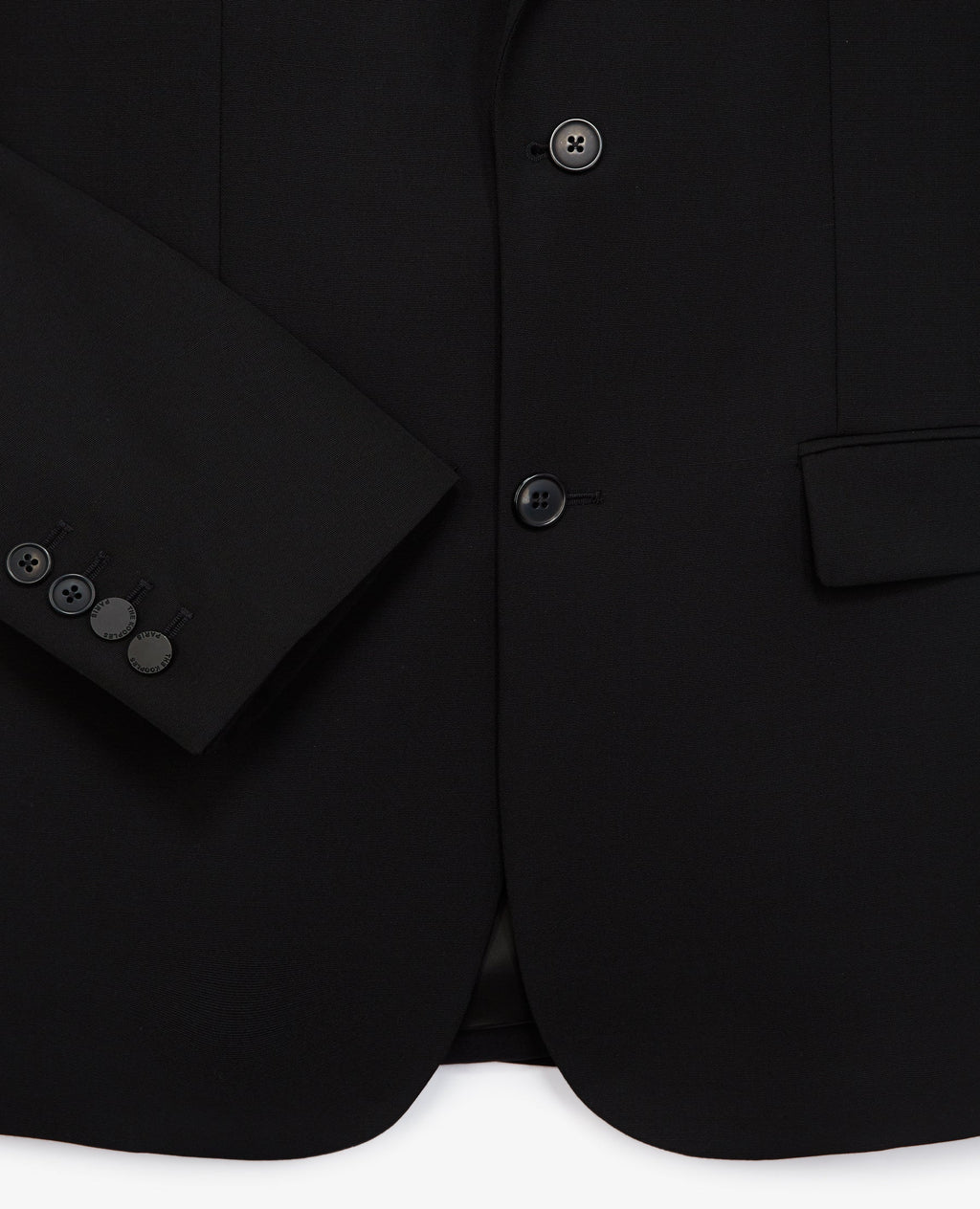 The Kooples - Black Wool Blazer Jacket - Men