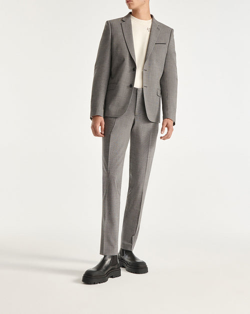 Gray Fit Suit Jacket - Men