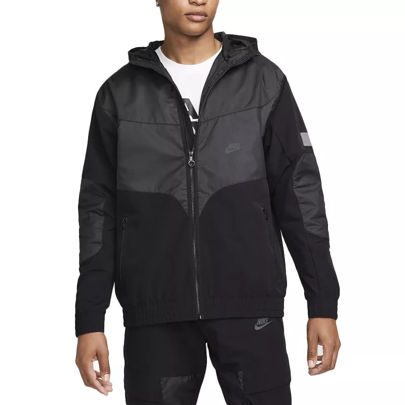 Veste De Survêtement M Nsw Airmax Wvn Jacket - Noir Et Gris