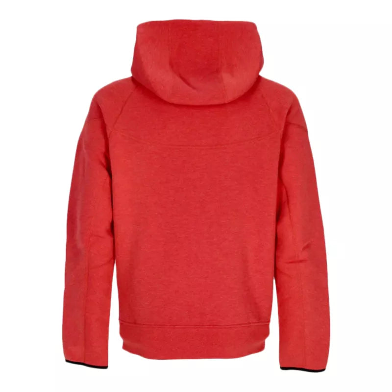 Veste De Survêtement Tech Fleece Full Zip - Rouge/Noir - Sweat Textile