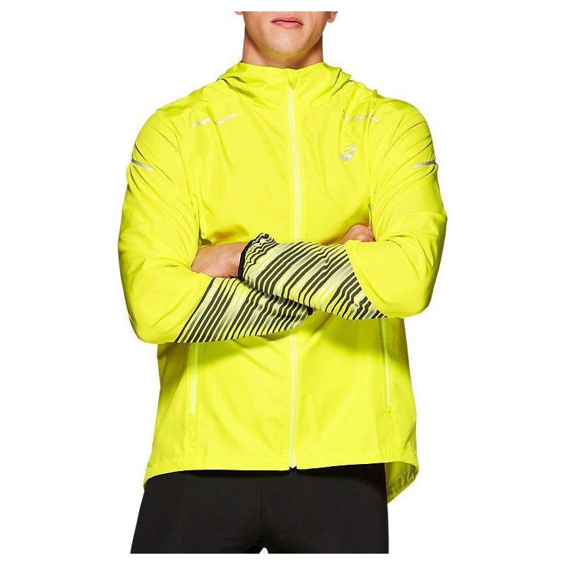 Asics - Chaqueta deportiva Asics Lite - Amarillo - Unisex