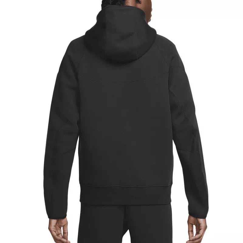 Chaqueta deportiva Tech Fleece con cremallera completa - Negro