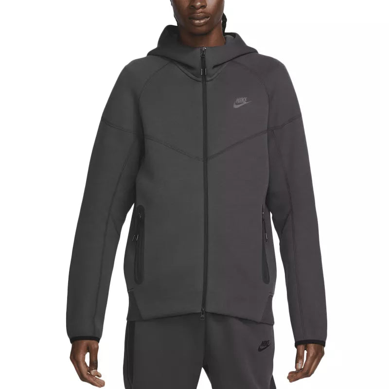 Tech Fleece Full Zip Track Jacket - Grey