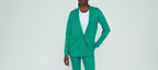 Modetrotter - Chaqueta Lou Thorens Verde - Esmeralda