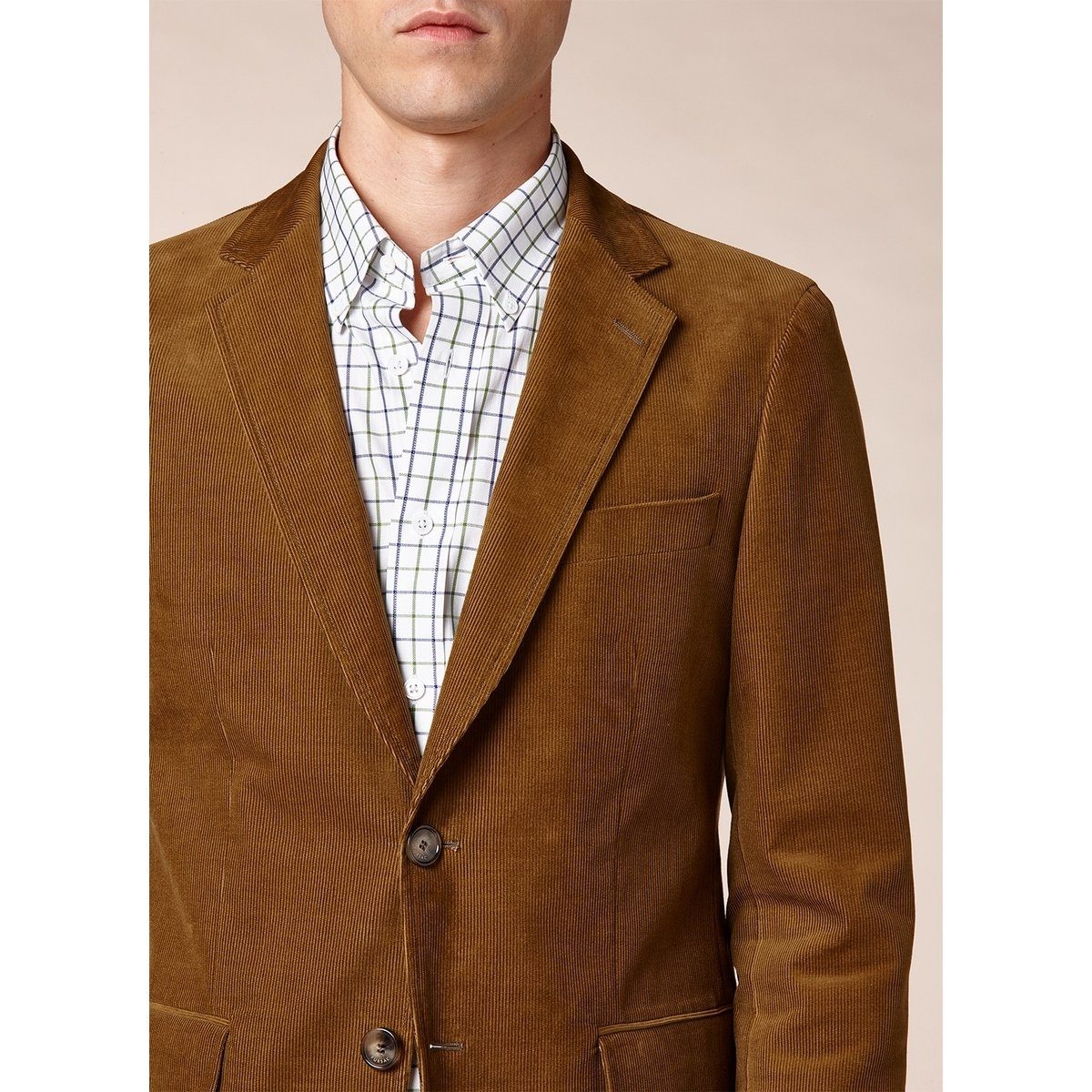 Fursac - Chaqueta Slim Fit - Bronce
