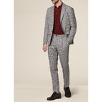 Fursac - Veste En Laine À Carreaux Vichy - Chocolat - Homme