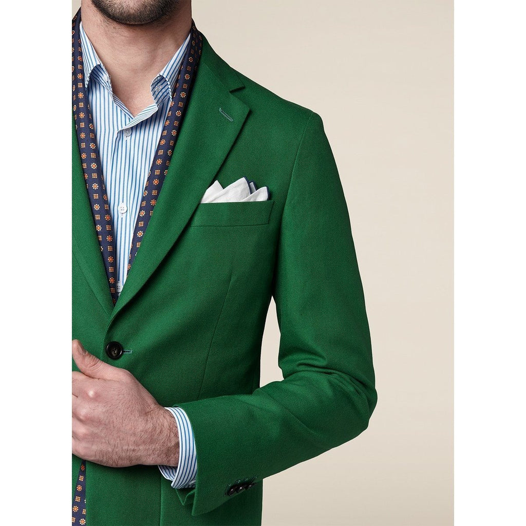 Fursac - Slim Fit Jacket - Emerald - Men