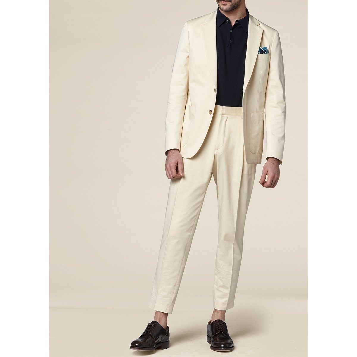 Fursac - Chaqueta slim fit - Amarillo pálido - Hombre