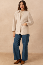 VESTE VILASSIA BEIGE