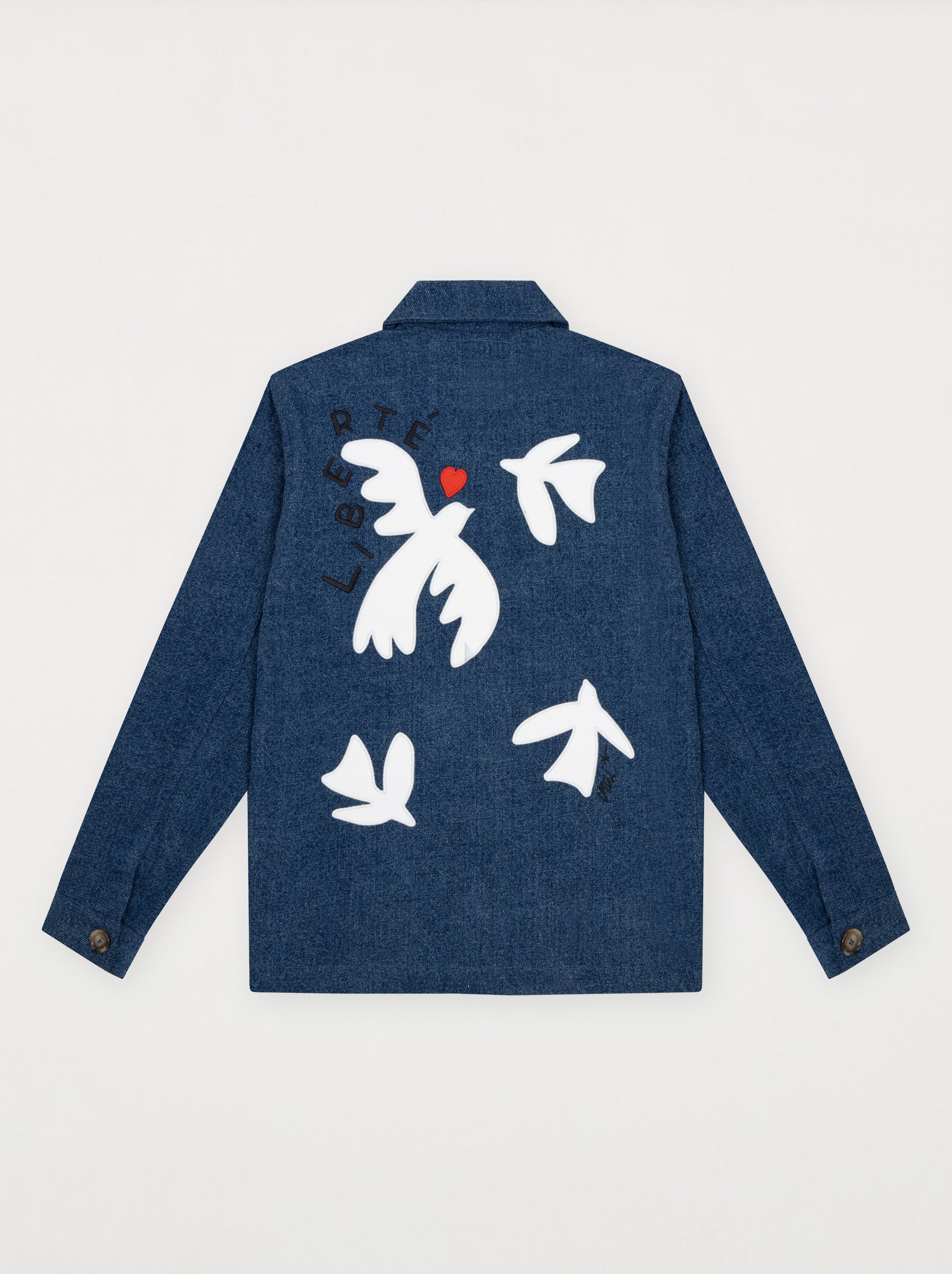 Liberty Denim Unisex Embroidered Jacket