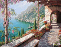 Peinture Par Numéros - Vue Mer Depuis Le Patio