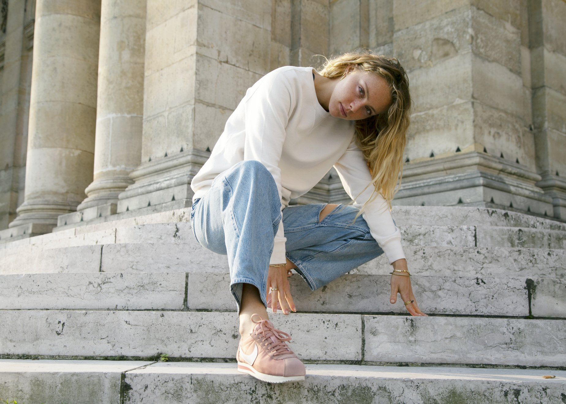 Zapatillas W Cortez Nylon 06 - Rosa