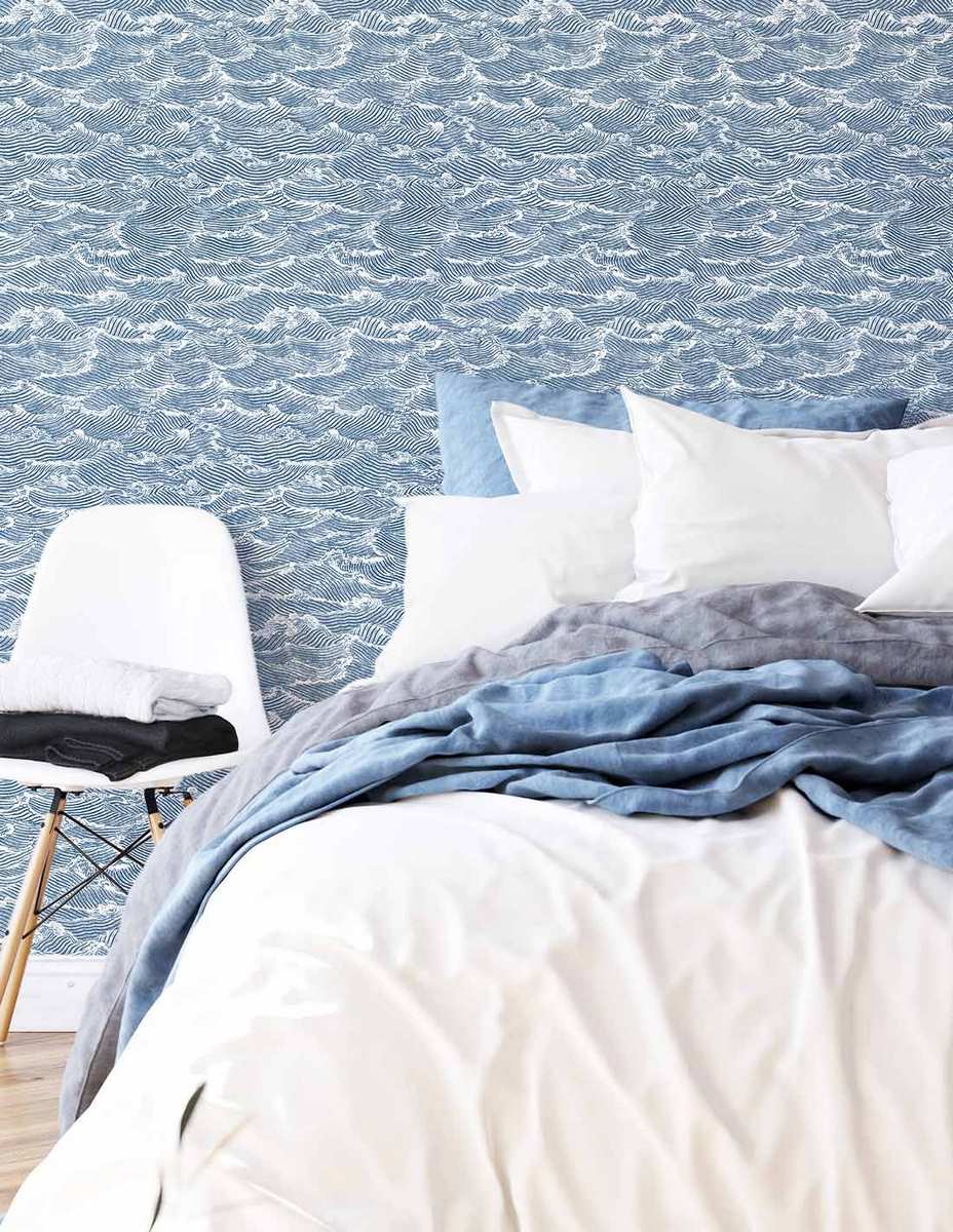 Rollo de Papel Pintado Waves - Océano