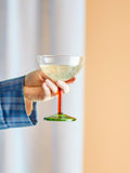 Martine - Set of 6 Cocktail Glasses - Multicolour - Glass