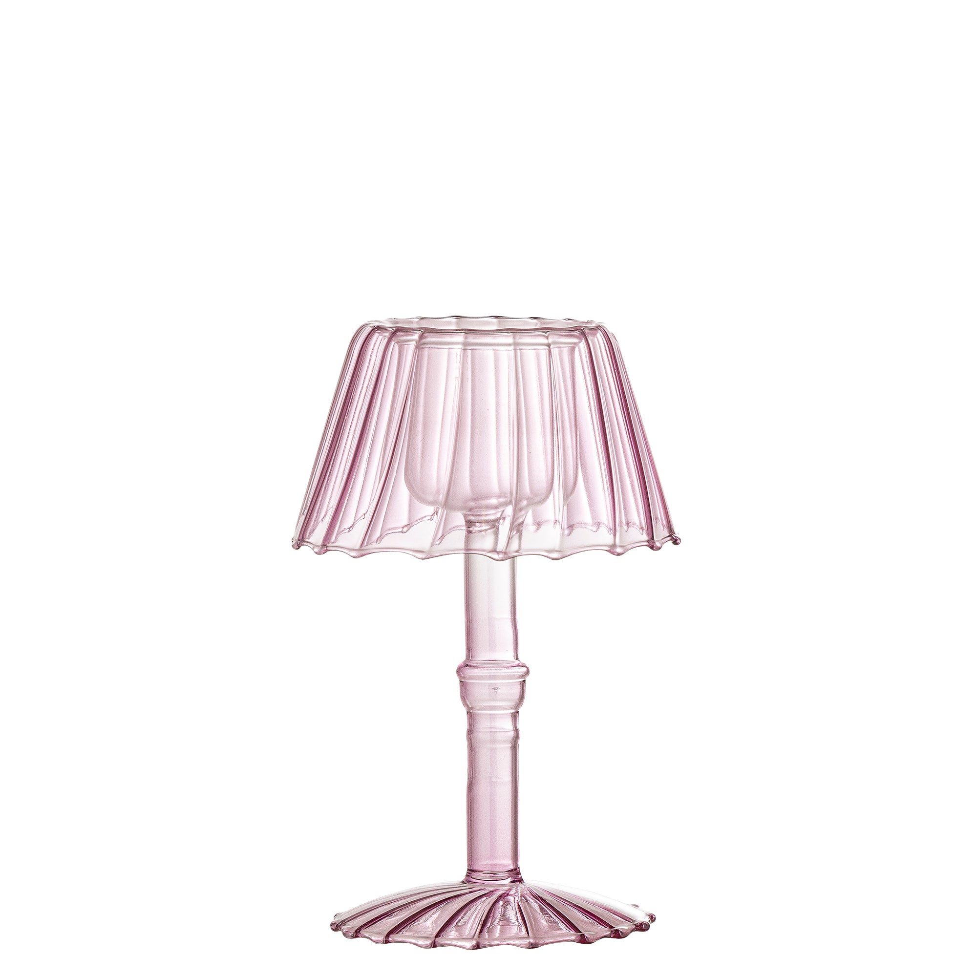 Cisco - Votive - Powder Pink - Glass