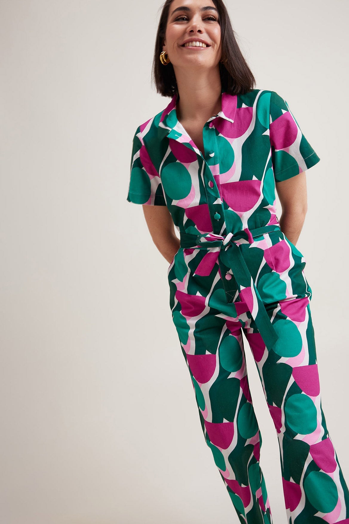 Willow Italia Verde Jumpsuit