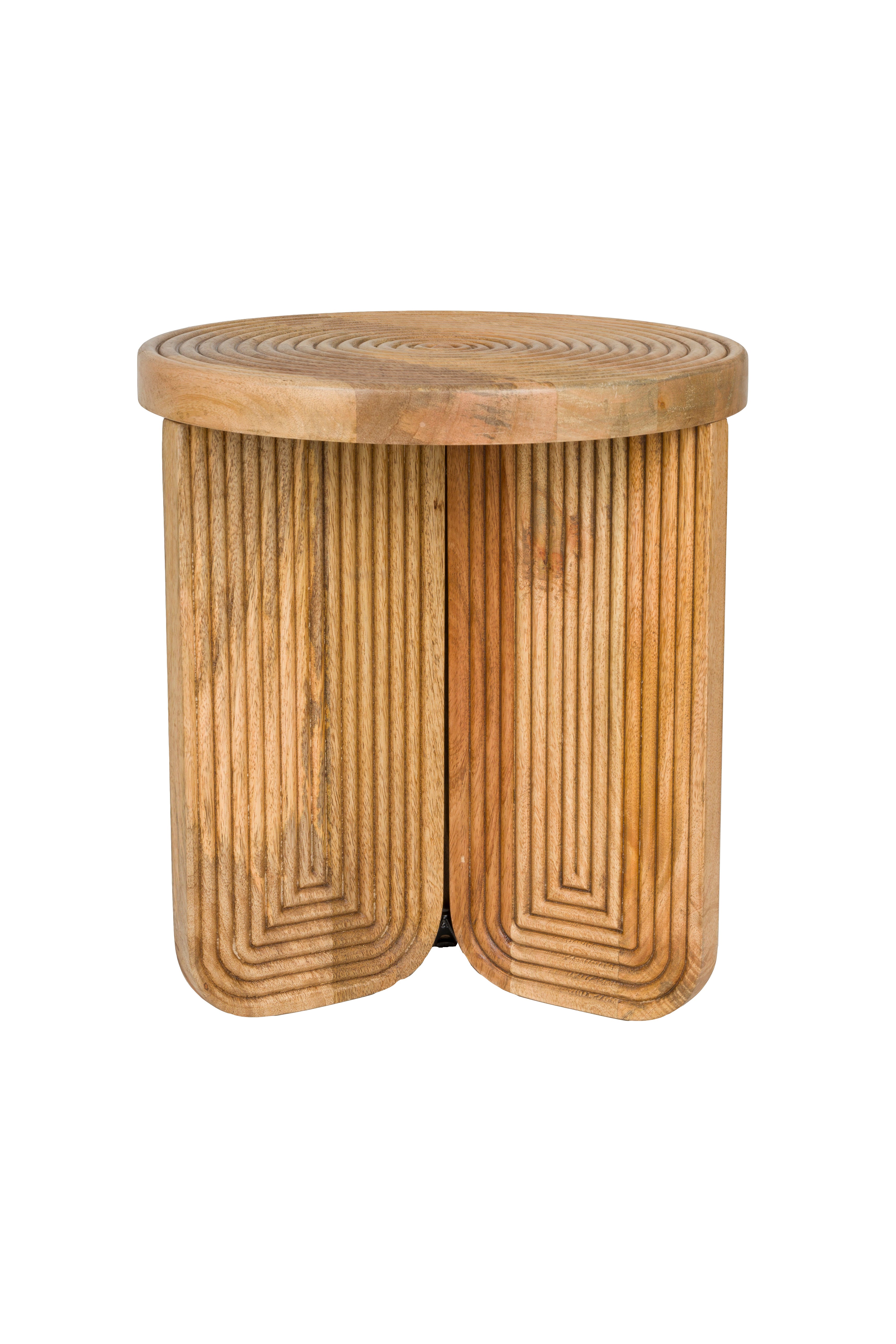 Maeze - Table D'Appoint - Bois de manguier - Marron