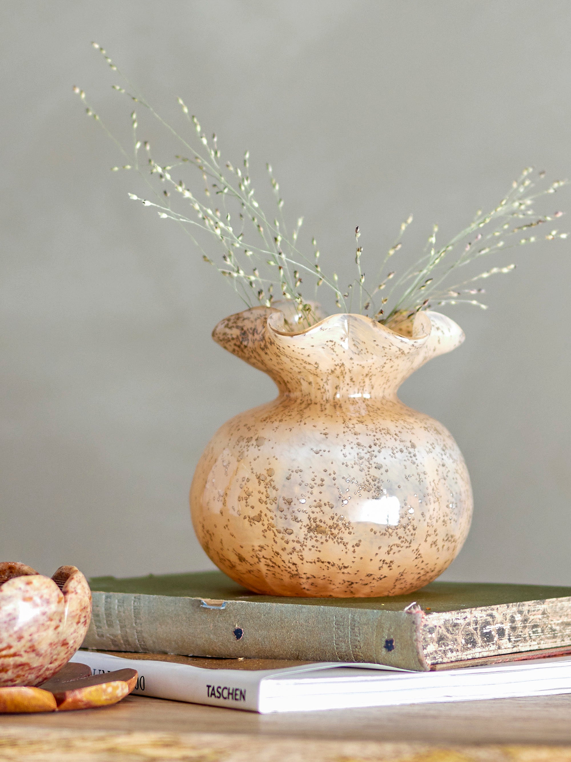 Thebe - Vase - Orange - Glass