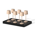 Kelly Mini - Lámpara de mesa inalámbrica - Acero - Beige