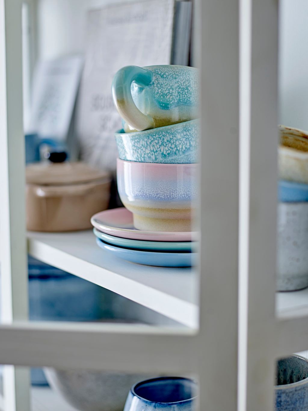 Safie - Plate - Blue - Stoneware