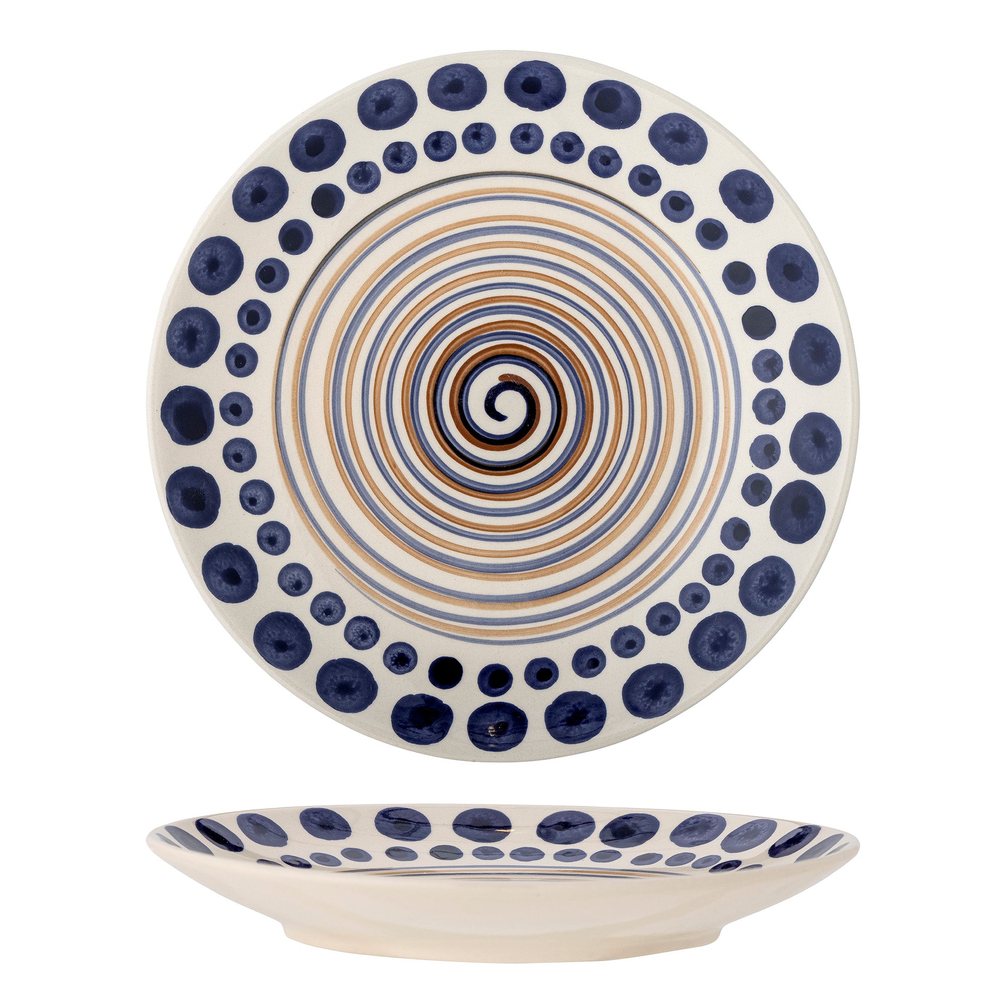 Shama - Assiette - Multicolore - Grès