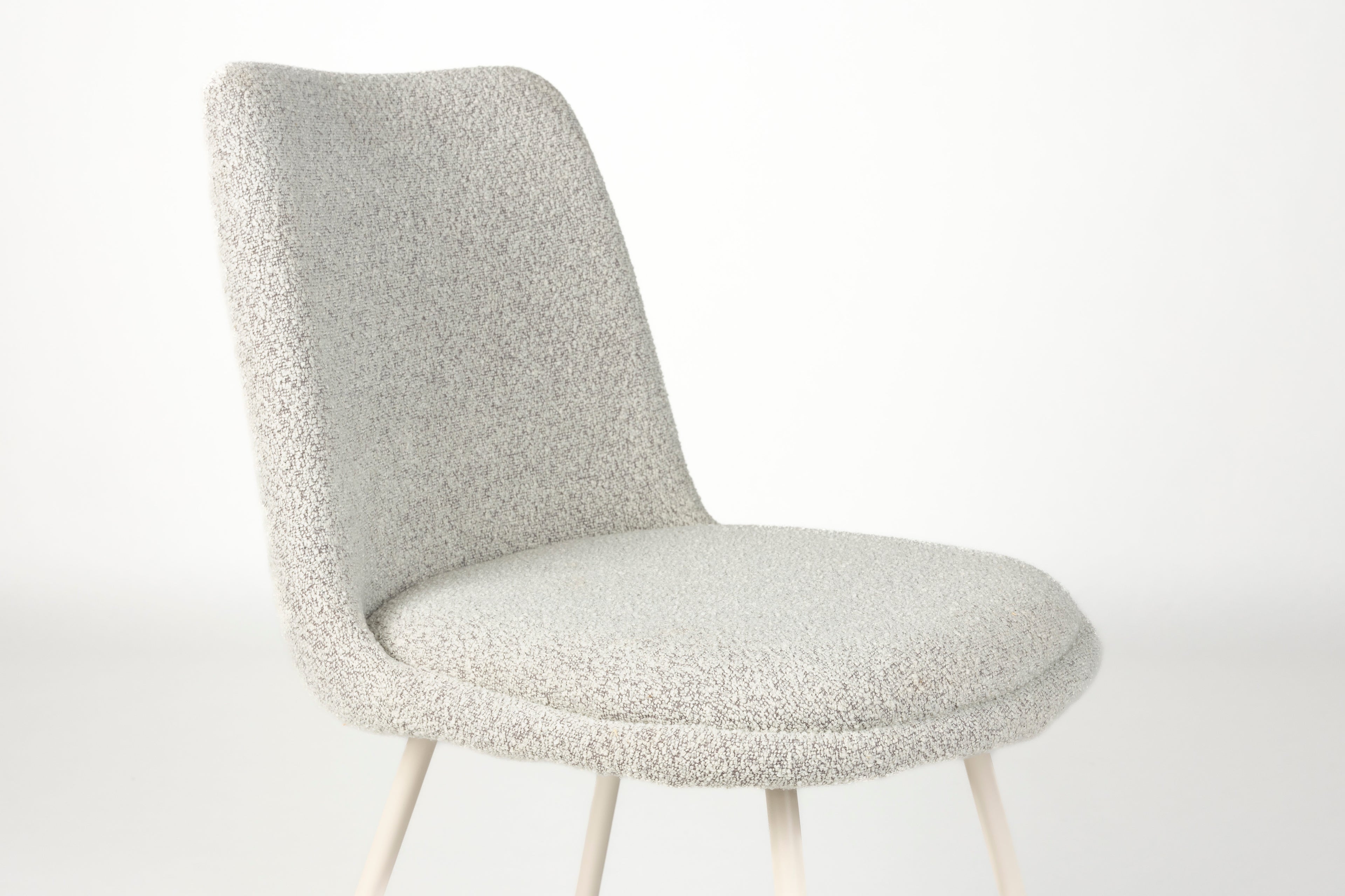 Fijs - Chaise De Salle À Manger - Fer - Taupe/Gris