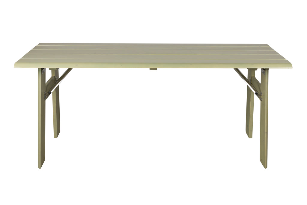 Avenue - Table D'Extérieur - Bois de pin - Vert Sauge/Vert