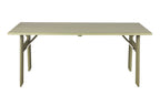 Avenue - Table D'Extérieur - Bois de pin - Vert Sauge/Vert