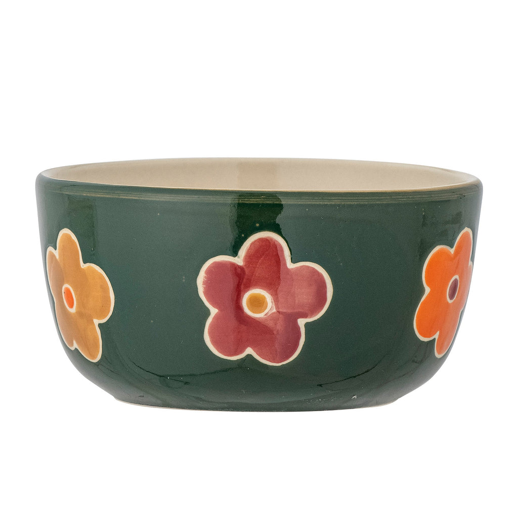 Addy - Set of 6 Bowls - Green - Stoneware
