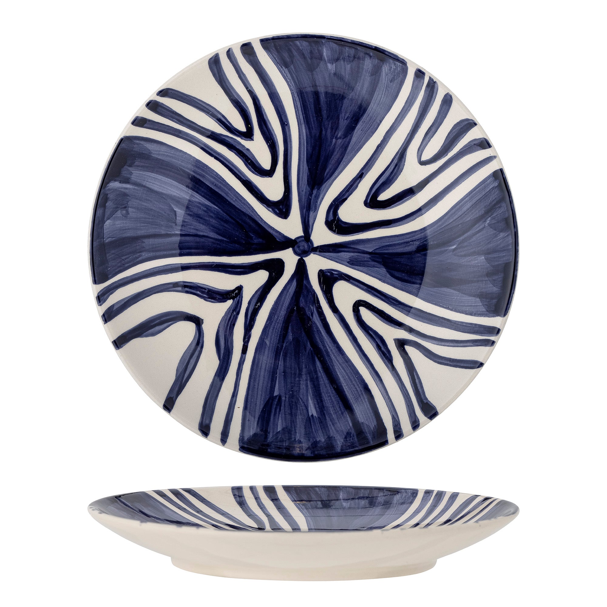 Shama - Plato - Azul - Gres
