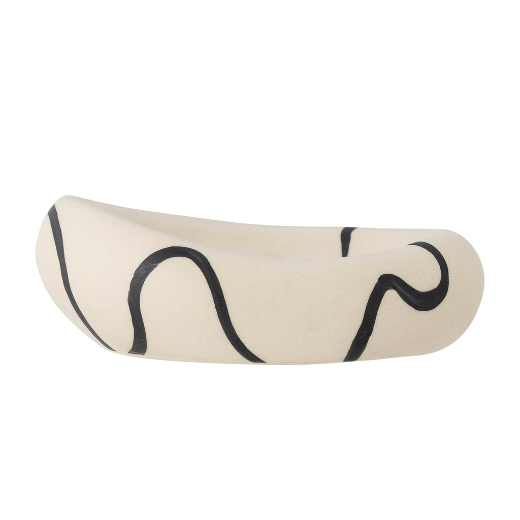 Minna - Set of 4 Bowls - White - Stoneware