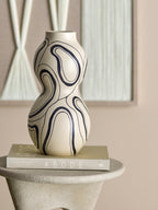 Nicola - Vase - Black - Stoneware