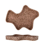 Lakey - Set of 4 Trays - Brown - Stoneware