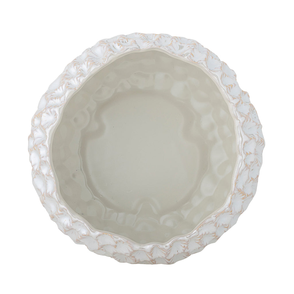 Lowen - Set of 4 Bowls - White - Stoneware