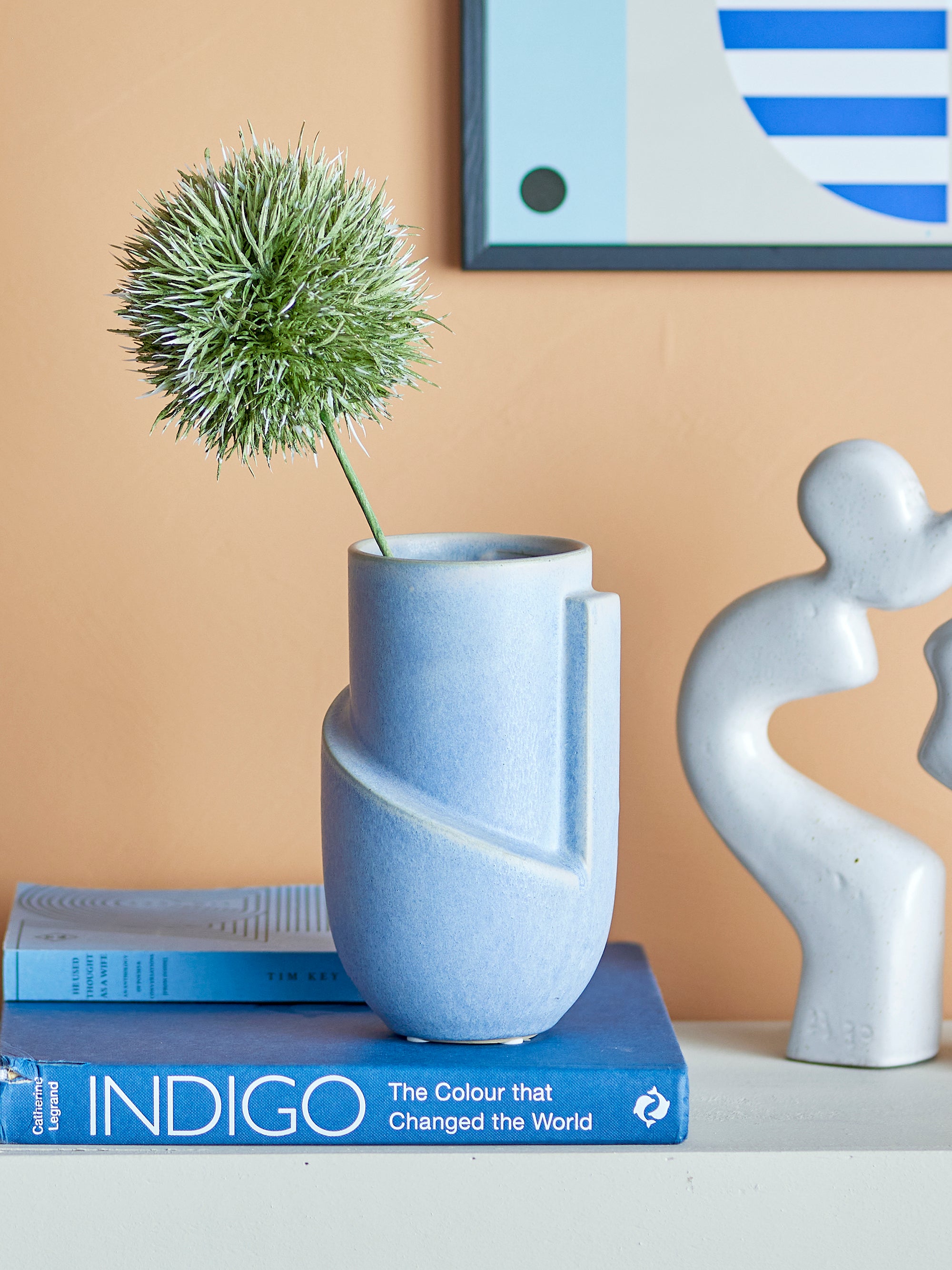 Norbert - Vase - Blue - Stoneware