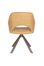Toye - Chaise De Salle À Manger - Polyester - Ocre/Jaune
